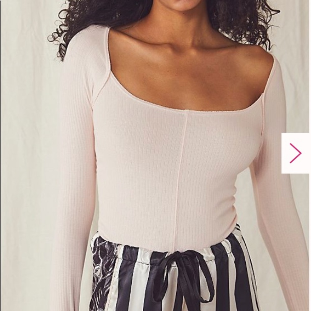 Free People mauve top